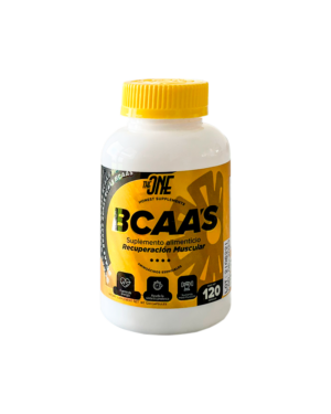 BCAA'S by THEONE - Suplemento para recuperación muscular y aumento de masa, fuente de energía.