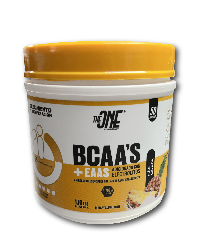 FULL BCAA'S by THEONE - Aminoácidos esenciales con electrolitos para mejorar la fuerza y resistencia física