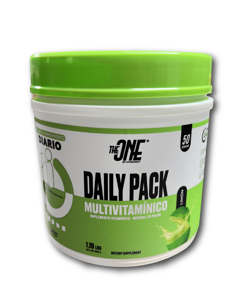 DAILY PACK by THEONE - Multivitamínico mineral en polvo para mejorar la salud y rendimiento físico.