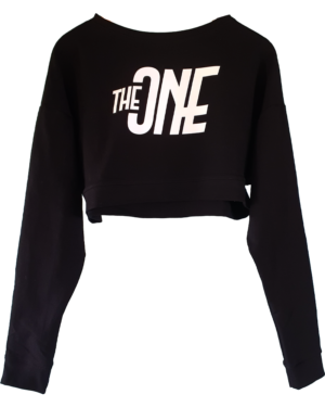 Sudadera Crop The One - Comodidad y estilo en una sudadera moderna.