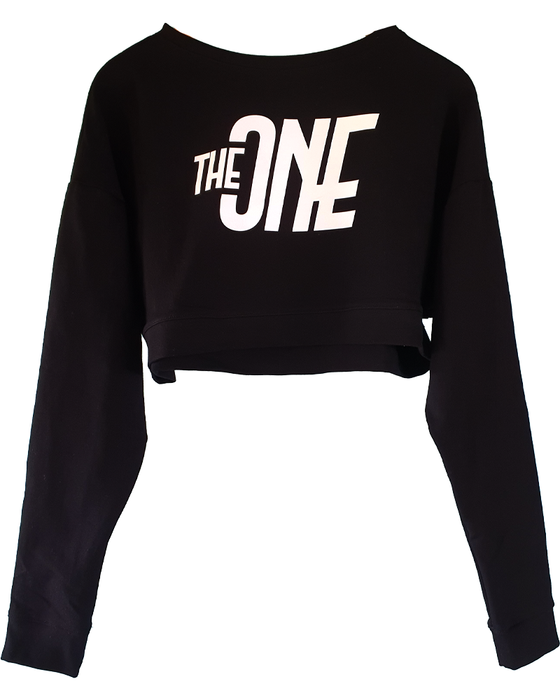 Sudadera Crop The One - Comodidad y estilo en una sudadera moderna.