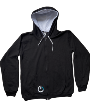 Sudadera con cierre y gorro by THEONE - Comodidad y estilo en cualquier momento.