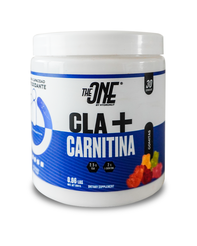 CLA y Carnitina by THEONE - Suplemento para movilizar grasa, mejorar el rendimiento y reducir la fatiga muscular.