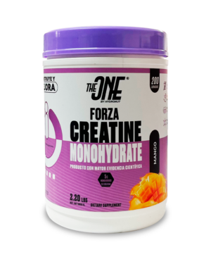 FORZA MONOHYDRATE CREATINA MANGO by THEONE - Creatina para ganar masa muscular y mejorar el rendimiento físico