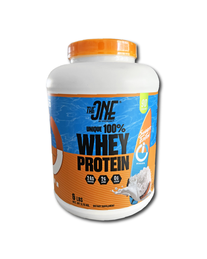 UNIQUE 100% WHEY PROTEIN by THEONE - Proteína de suero para desarrollo muscular y recuperación rápida,
