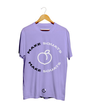 Playera Oversize Make Squats - Playera de algodón con diseño versátil para cualquier ocasión.